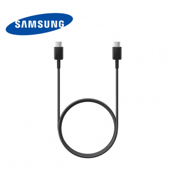 Kabell Samsung 2xUSB-C muski 3A crni