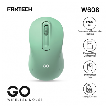 Mis Wireless Gaming Fantech W608 GO zeleni
