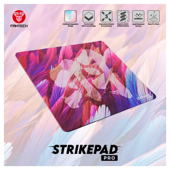 Podloga za mis Fantech MST491P Holographic Strikepad PRO crvena