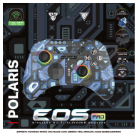 Joypad wireless Fantech WGP15 EOS PRO multiplatform RGB plavi