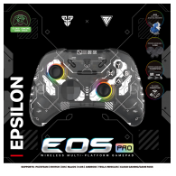 Joypad wireless Fantech WGP15 EOS PRO multiplatform RGB crni