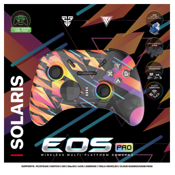 Joypad wireless Fantech WGP15 EOS PRO multiplatform RGB rinbow