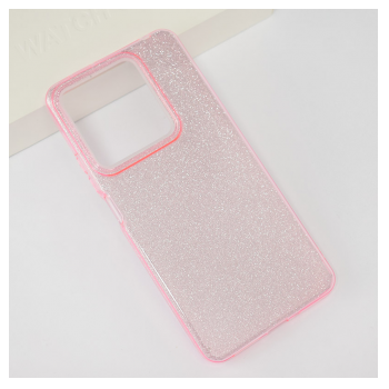 Maska Crystal Dust za Xiaomi Redmi Note 13 5G (EU) pink