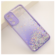 Maska Frame Glitter za Samsung A15 4G/ A155F/ A15 5G/ A156B ljubicasta