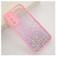 Maska Frame Glitter za Samsung A25 5G/ A256B roze