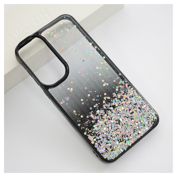 Maska Frame Glitter za Samsung A55 5G/ A556B crna