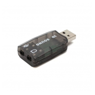 USB 2.0 zvucna karta 5.1 JWD-Sound4 crna