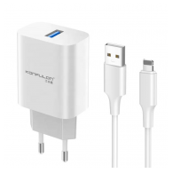 Kucni punjac KONFULON Joko C87 3A sa kablom USB na iPhone Lightning 1m