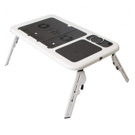 Postolje cooler za laptop E-table sto sa dva coolera LD-09 Desk (285x316x36mm)