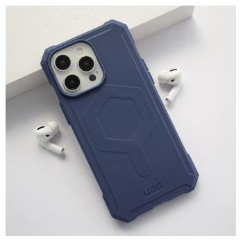 Maska Uag Essential Armor Magsafe za iPhone 15 Pro plava