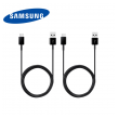 Kabel Samsung 2xkabel USB-A/ Type-C Double pack EP-DG930 1.5m crni