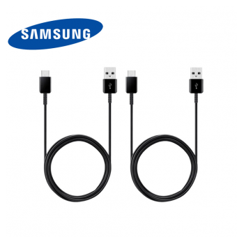 Kabel Samsung 2xkabel USB-A/ Type-C Double pack EP-DG930 1.5m crni