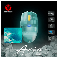 Mis Wireless Gaming Fantech XD7 Aria plavi sa podlogom Fantech MP353 Agile plava