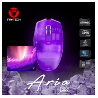 Mis Wireless Gaming Fantech XD7 Aria ljubicasti sa podlogom Fantech MP353 Agile ljubicasta