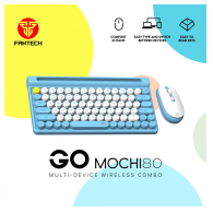 Mis tastatura Combo Wireless Fantech WK-897 GO Mochi 80 plavi