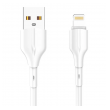 Kabel LDNIO LS841 25W USB na iPhone Lightning beli 1m
