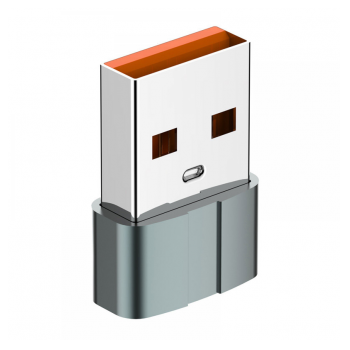 Adapter LDNIO LC150 Type-C na USB sivi