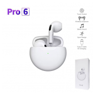 Bluetooth slusalice AirPhones Pro 6 HQ bele