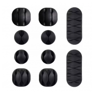 Organizer za kablove Q-2105 set crni
