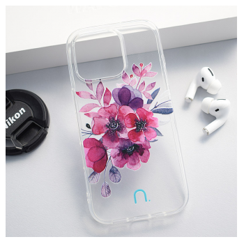 Maska Nanobit Print za iPhone 16 Pro Max Flowers