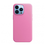 Maska Beautiful Shine Leather za iPhone 15 Pro pink