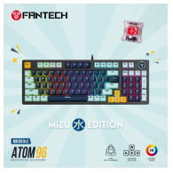 Tastatura mehanicka Gaming Fantech MK890 RGB Atom 96 navy (RED switch)