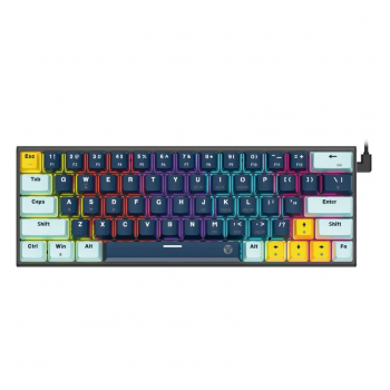 Tastatura mehanicka Gaming Fantech MK874 RGB Atom 63 navy (BLUE switch)