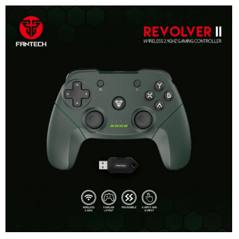 Joypad wireless Fantech WGP12 Revolver II zeleni