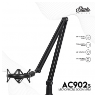 Studijski stalak za mikrofonon Fantech AC902s Microfone boom arm crni