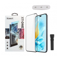 Zastitno staklo XMART UV Glue Full Cover + lampa za Honor 200 Pro