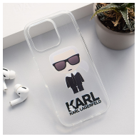 Maska Nanobit Print za iPhone 16 Pro Karl Lagerfeld