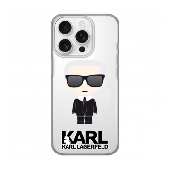 Maska Nanobit Print za iPhone 16 Pro Karl Lagerfeld