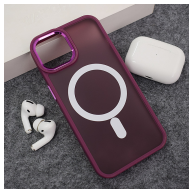 Maska Candy Shield Mag Case za iPhone 13 bordo