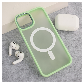Maska Candy Shield Mag Case za iPhone 13 svetlo zelena