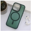 Maska Mag Case Candy Shield za iPhone 16 Pro Max tamno zelena