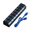 USB 3.0 HUB 7 porta JWD-U37