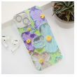 Maska Painting Flower za iPhone 13 plava