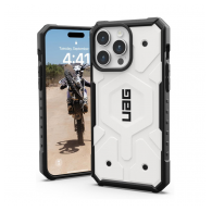 Maska UAG Pathfinder Mag Case iPhone 15 Pro Max bela