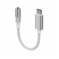 Adapter LDNIO LSY80c za slusalice Type-C na 3.5mm beli