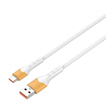 Kabel LDNIO LS801 30W Fast USB na Type-C beli 1m