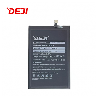 Baterija DEJI za Xiaomi Poco C40 BN66 (6000 mAh)