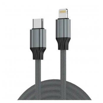 Kabel LDNIO LC442I 30w, Type C na iPhone Lightning sivi 2m