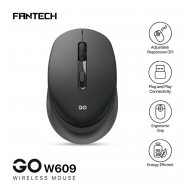 Mis Wireless Gaming Fantech W609 GO crni