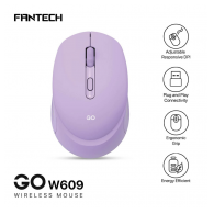 Mis Wireless Gaming Fantech W609 GO ljubicasti