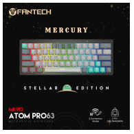 Tastatura Mehanicka Gaming Fantech MK912 RGB ATOM PRO63 Wireless Mercury (blue switch)