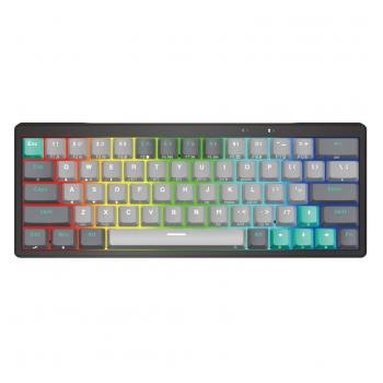 Tastatura Mehanicka Gaming Fantech MK912 RGB ATOM PRO63 Wireless Mercury (blue switch)