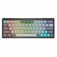 Tastatura Mehanicka Gaming Fantech MK912 RGB ATOM PRO63 Wireless Mercury (blue switch)