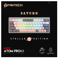 Tastatura Mehanicka Gaming Fantech MK912 RGB ATOM PRO63 Wireless Saturn (blue switch)