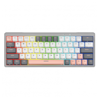 Tastatura Mehanicka Gaming Fantech MK912 RGB ATOM PRO63 Wireless Saturn (red switch)