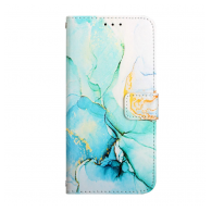 Maska na preklop Marble za Xiaomi Redmi A3 (2024) tirkiz